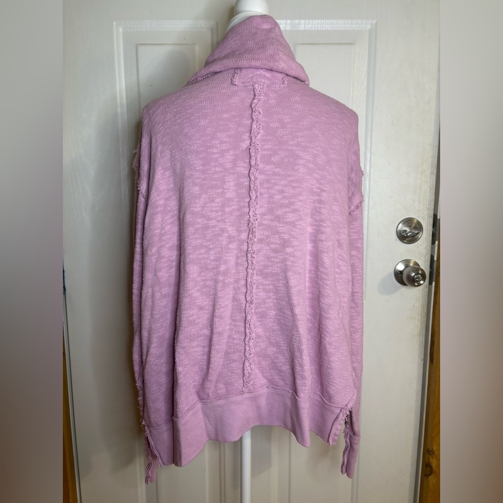 We The Free Pink/Lavender Timmy TurtleNeck Sweater size XS oversized - Picture 4 of 12